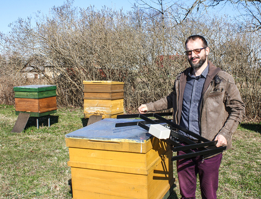 Arī biškopību var digitalizēt un atvieglot dravnieka darbu